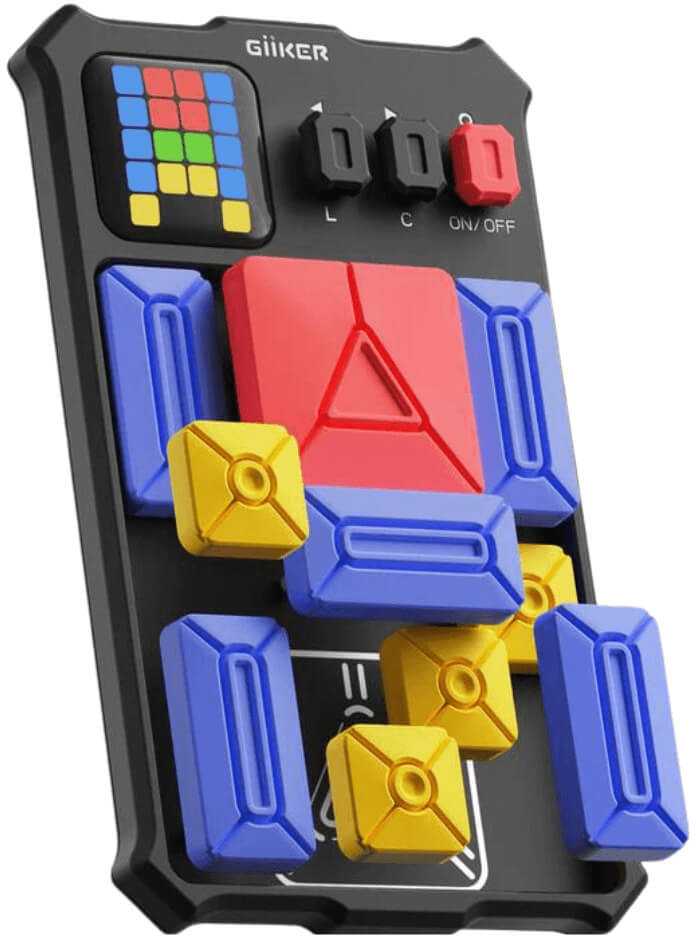 HQ Interaktyvus žaidimas Giiker Super Slide, juodas