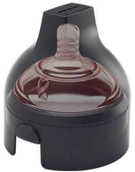 HEORSHE 160 ml silikoninis buteliukas kūdikiui Ultra Wide Neck, pilkas