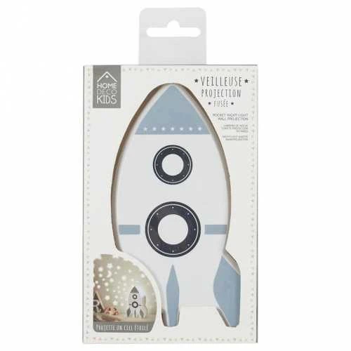 HOME DECO KIDS naktinė lemputė - projektorius RAKETA