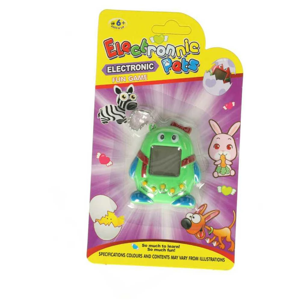 Ikonka KIK elektroninis žaidimas Tamagotchi, žalias
