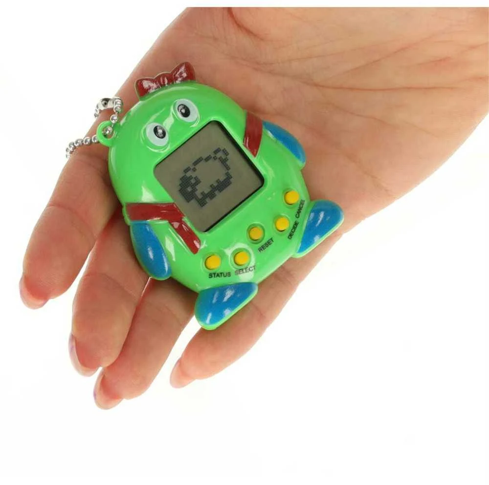 Ikonka KIK elektroninis žaidimas Tamagotchi, žalias