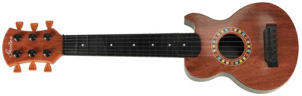 Ikonka Vaikiška gitara, 46,5 cm, ruda/juoda