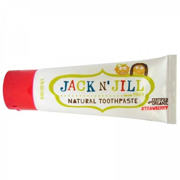 JACK N' JILL natūrali dantų pasta BRAŠKĖ, 50 g.