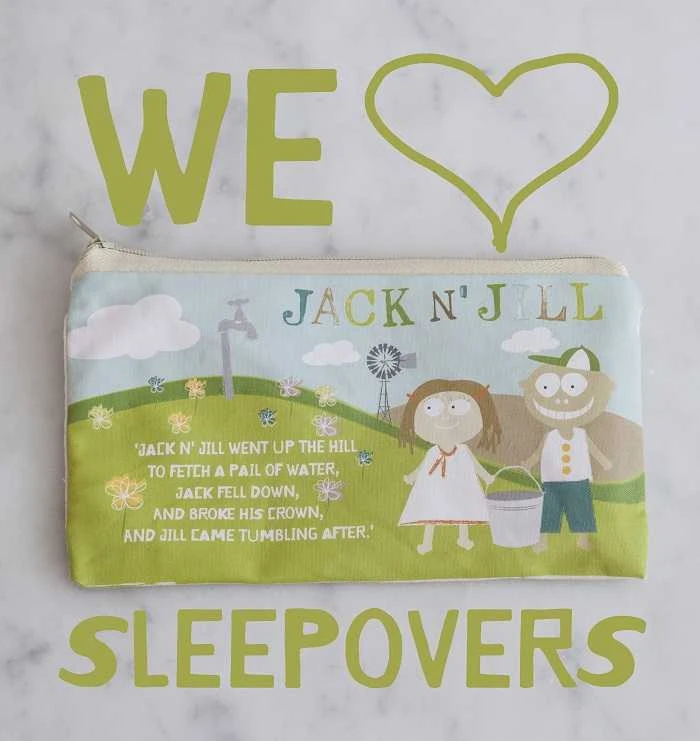 JACK N' JILL kelioninis krepšelis iš natūralios medvilnės
