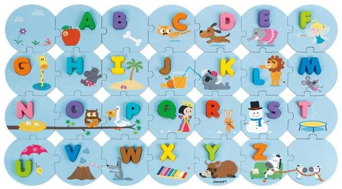 JANOD dėlionė I LEARN THE ALPHABET