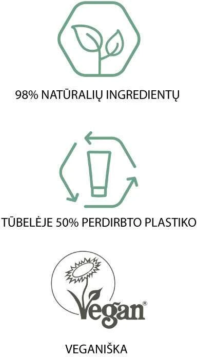 JORDAN 0-5 metų dantų pasta vaikams Žalias Clean, 50 ml