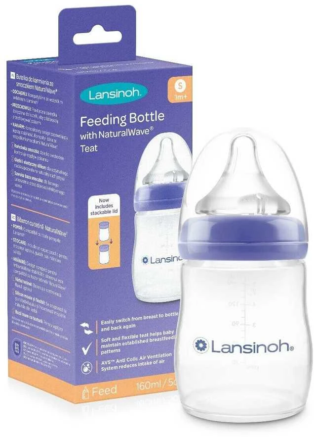 LANSINOH 160 ml maitinimo buteliukas