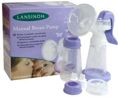 "Lansinoh" rankinis pientraukis