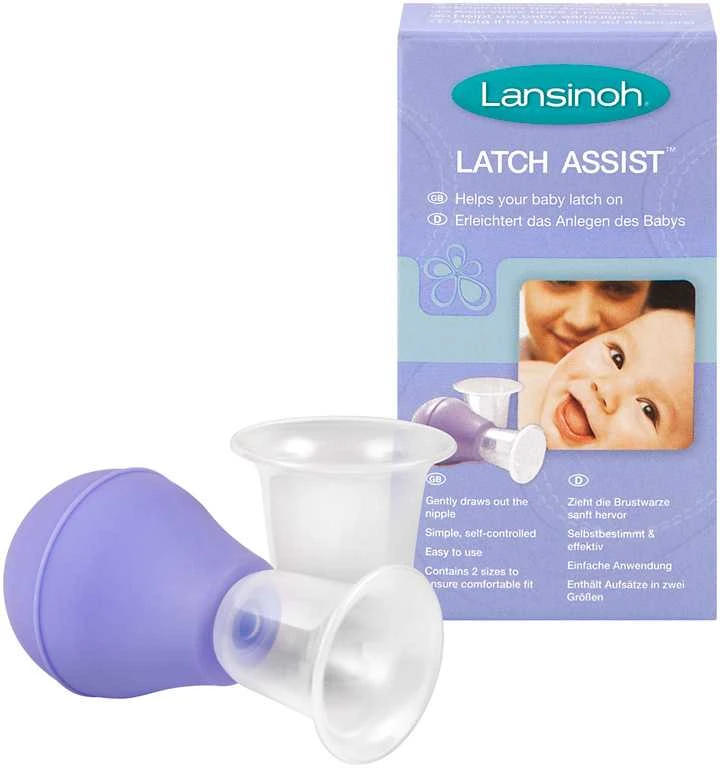 LANSINOH spenelio korekcinė taurelė - pompa LATCH ASSIST