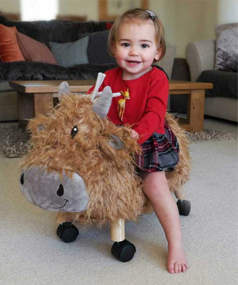 LITTLE BIRD TOLD ME paspiriama karvytė HUBERT HIGHLAND COW