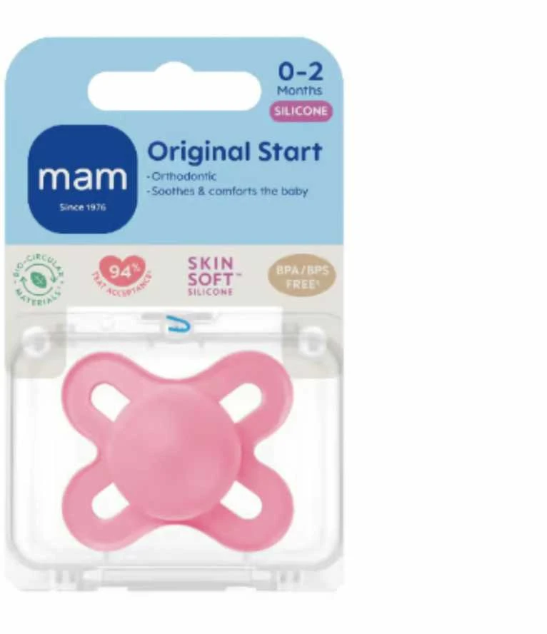 MAM 0-2 mėn. čiulptukas START, fairy dust