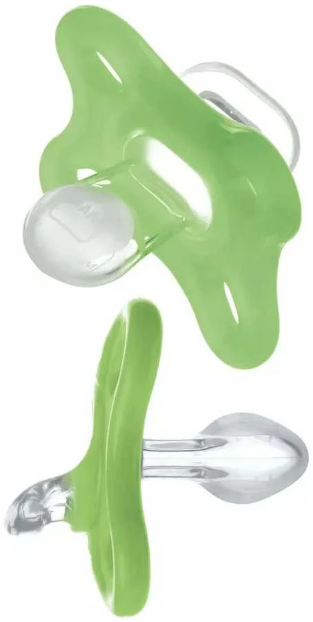 MAM 0+ mėn. silikoninis čiulptukas COMFORT, žalias
