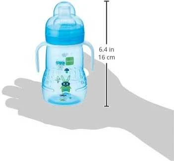 MAM 220 ml buteliukas-gertuvė TRAINER, 1 vnt.