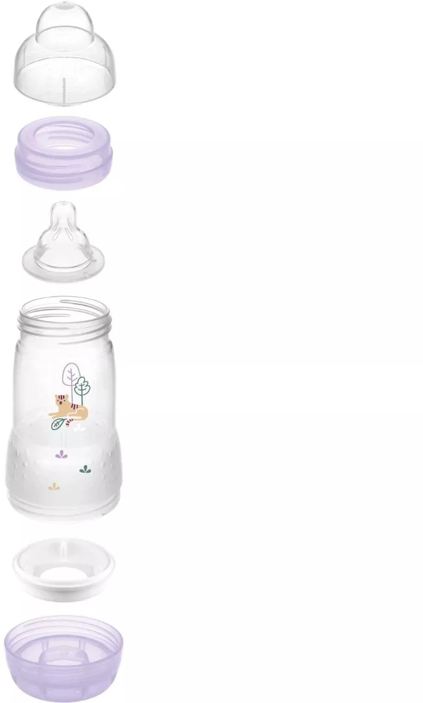 MAM 260 ml Easy Start Anti-Colic buteliukas, rožinis