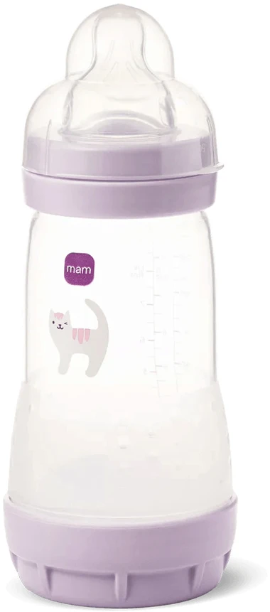 MAM 260 ml Easy Start Anti-Colic buteliukas, rožinis