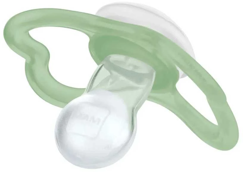 MAM 6-16 mėn. silikoniniai čiulptukai AIR, 2 vnt., mėlynas/žalias