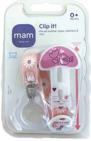 MAM čiulptuko laikiklis CLIP IT, paukštelis