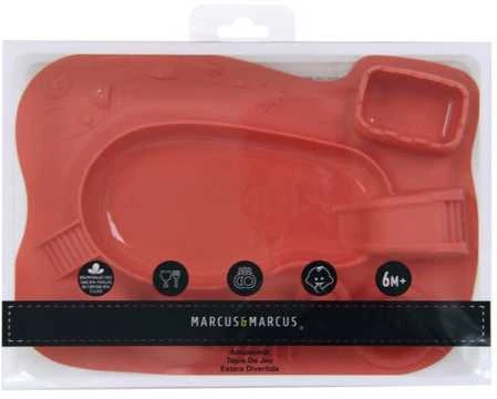 MARCUS&MARCUS silikoninė lėkštė – žaidimų padėkliukas MARCUS