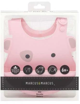 MARCUS&MARCUS vaikiškas seilinukas su kišene POKEY