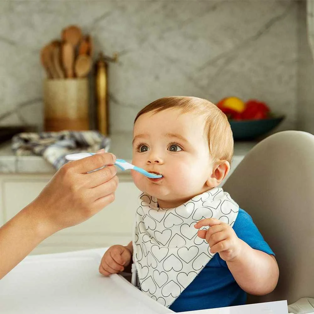 MUNCHKIN šaukšteliai minkštu galiuku 6 vnt. Soft Tip Spoons 4m+ 011003