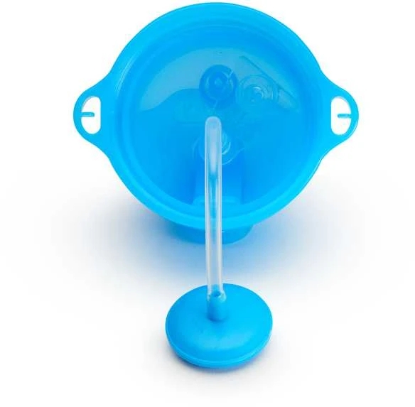 MUNCHKIN gertuvė su šiaudeliu WEIGHTED FLEXI-STRAW, 296 ml, 12+ mėn.