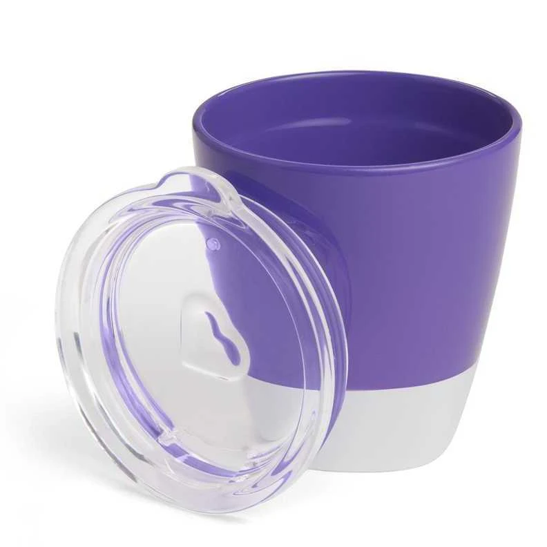 MUNCHKIN indų rinkinys COLOUR ME HUNGRY DINNIN SET, violetinis