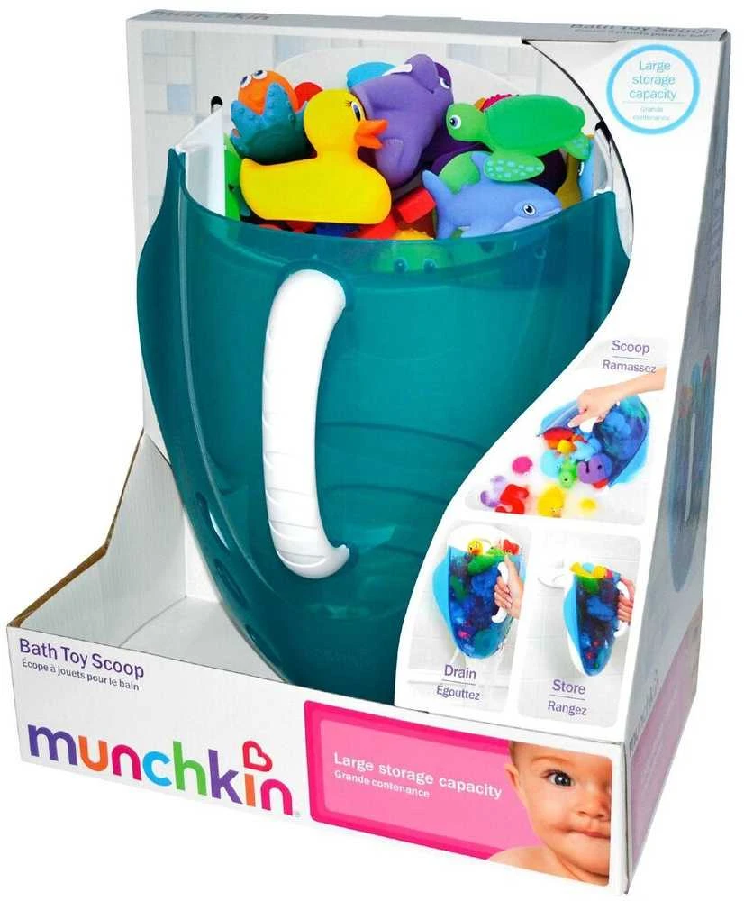 MUNCHKIN vonios žaislų semtuvas su laikikliu SCOOP