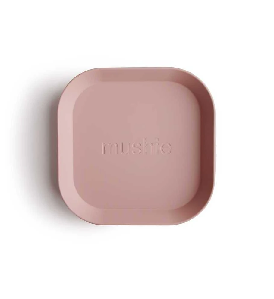 MUSHIE lėkštės, Blush, 2 vnt.