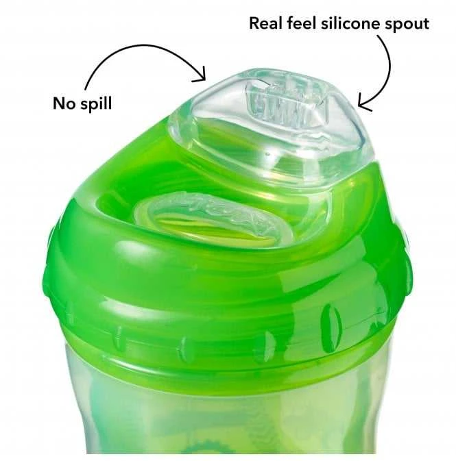 NUBY 18+ mėn. gertuvė INSULATED COOL SIPPER, mėlyna, 270 ml