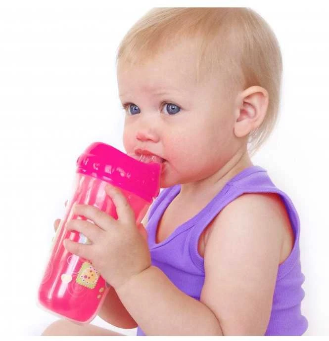 NUBY 18+ mėn. gertuvė INSULATED COOL SIPPER, mėlyna, 270 ml