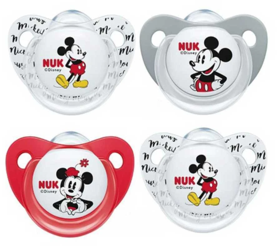 NUK 0-6 mėn. DISNEY čiulptukai, 2 vnt.