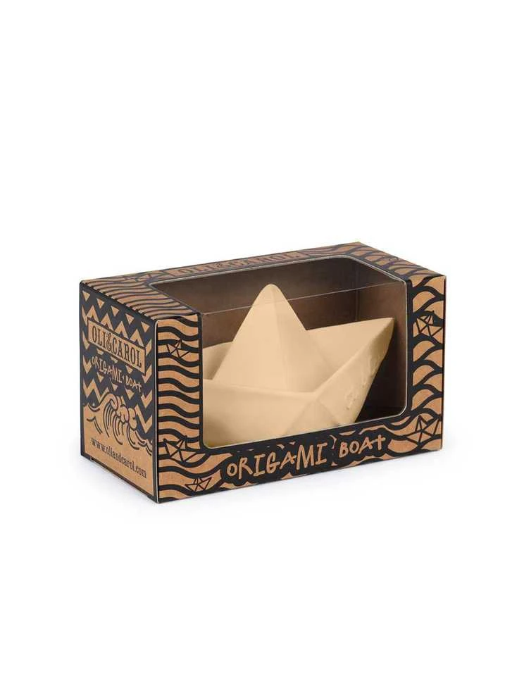 OLI&CAROL natūralios gumos kramtukas ORIGAMI BOAT NUDE