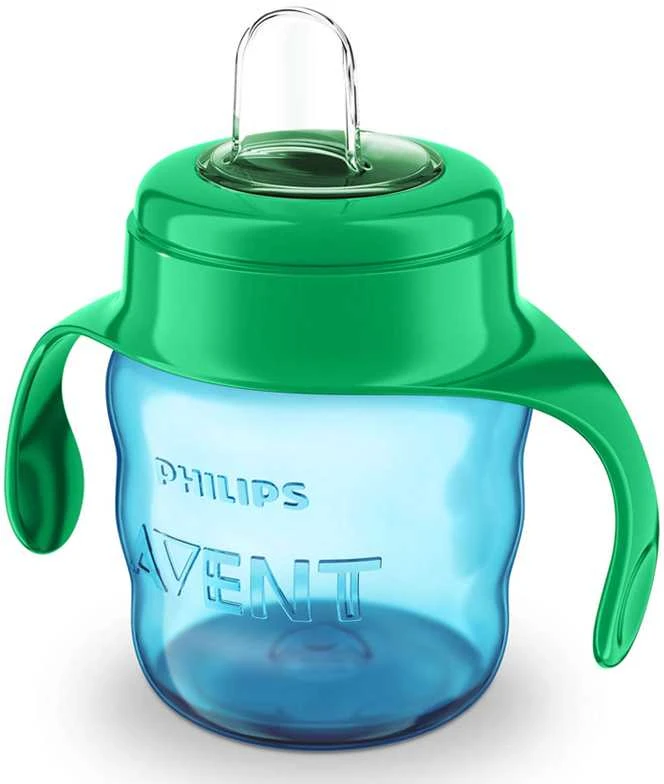 Philips AVENT 200 ml 6+ mėn. EASY SIP neišsipilanti gertuvė, mėlyna