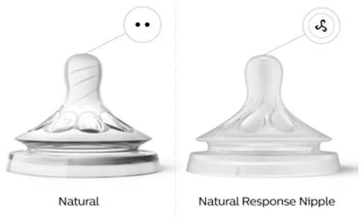 Philips AVENT Natural Response 6+ mėn. Nr. 5 vidutinės tėkmės žindukai, 2 vnt.