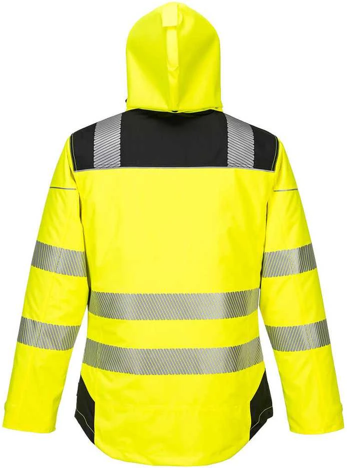 PORTWEST gero matomumo žieminė darbo striukė T400 PW3, Geltona/Juoda