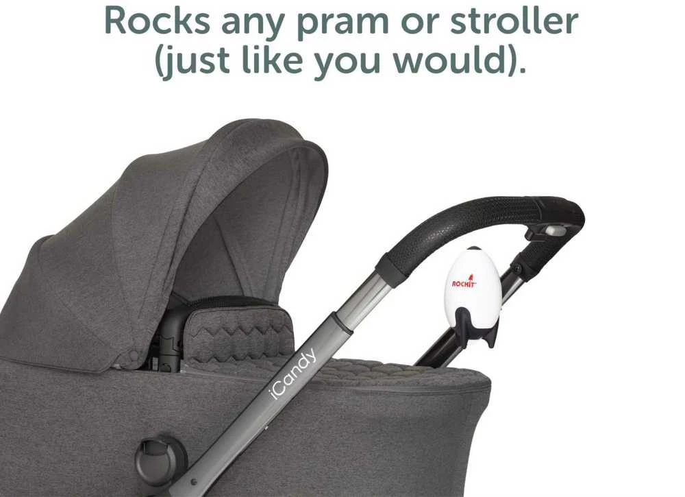 ROCKIT vežimėlio sūpuoklis, įkraunamas