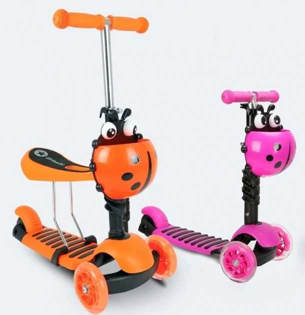 SCOOTER paspirtukas 3in1 BORUŽĖLĖ