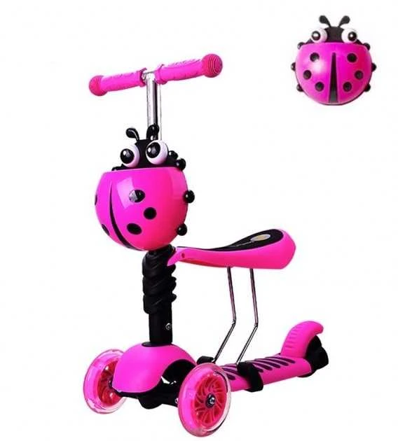 SCOOTER paspirtukas 3in1 BORUŽĖLĖ