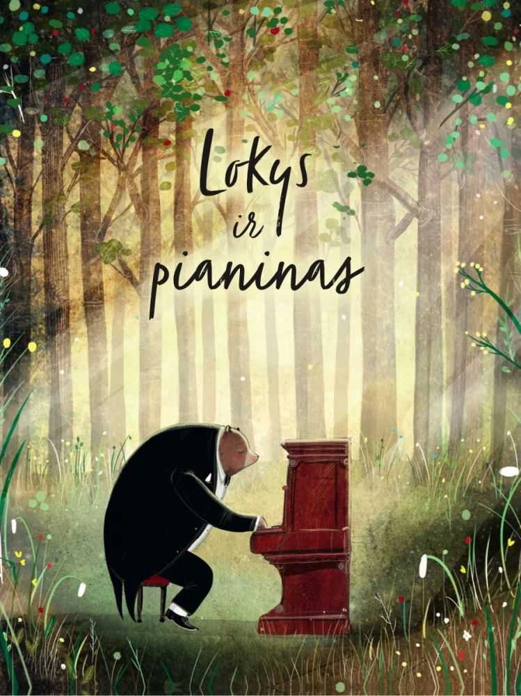 KNYGA Skaitau Nuo Gimimo Lokys ir pianinas