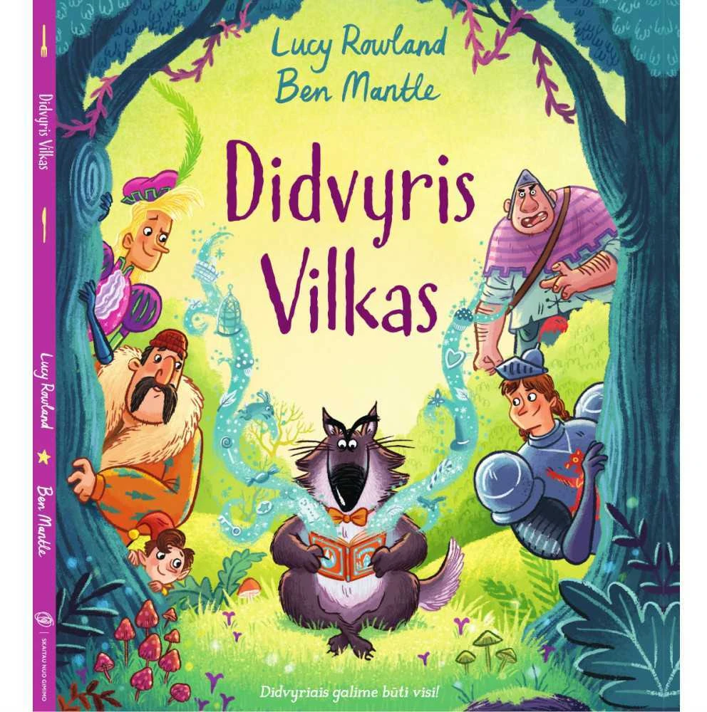 KNYGA Skaitau Nuo Gimimo Didvyris vilkas