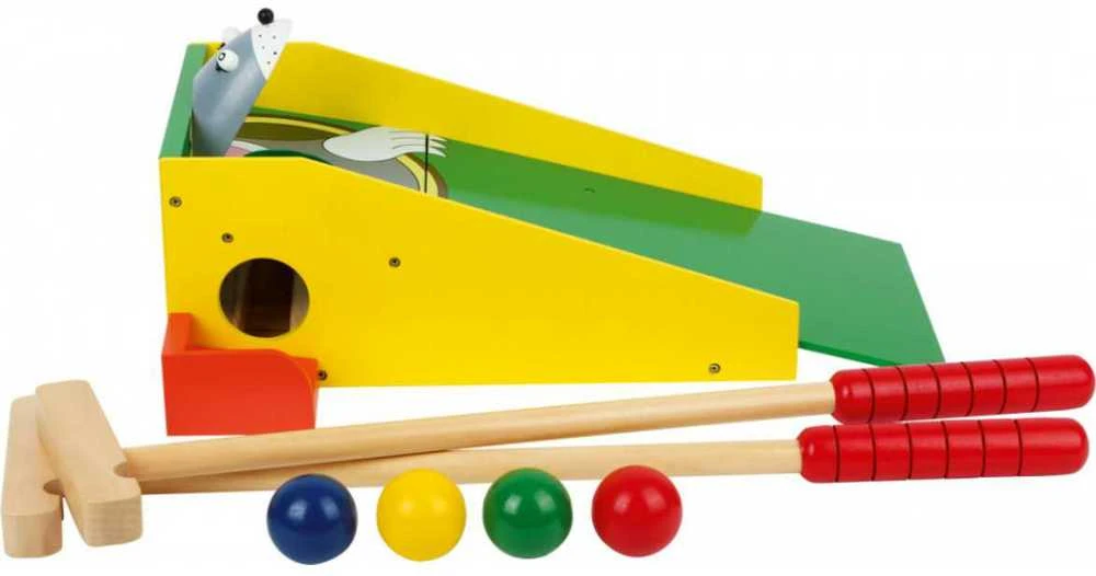 SMALL FOOT medinis mini golfo rinkinys