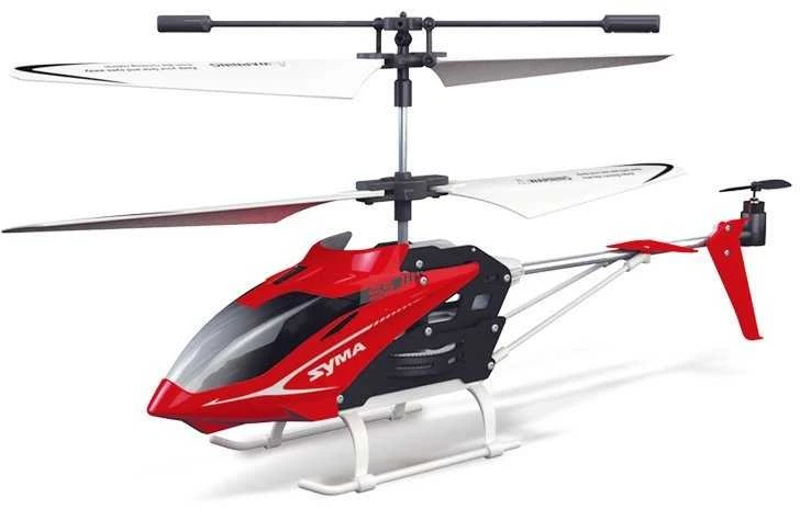 SYMA S5 RC sraigtasparnis 3CH raudonas
