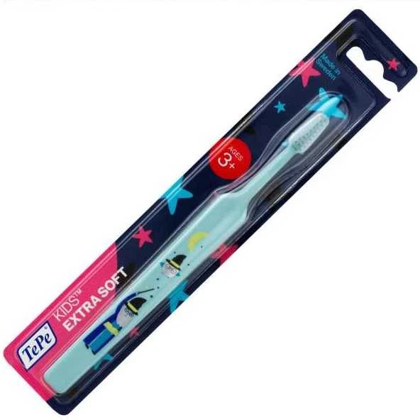 TEPE 3+ m. dantų šepetėlis EXTRA SOFT KIDS, 1 vnt.