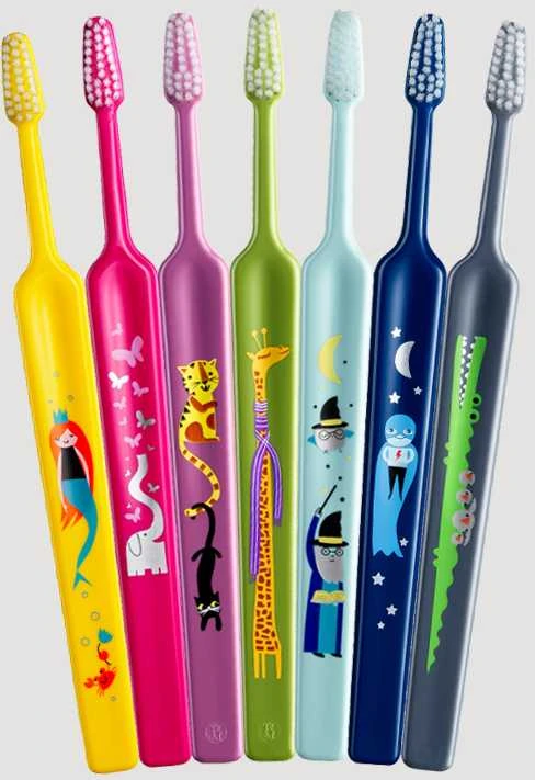 TEPE 3+ m. dantų šepetėlis EXTRA SOFT KIDS, 1 vnt.