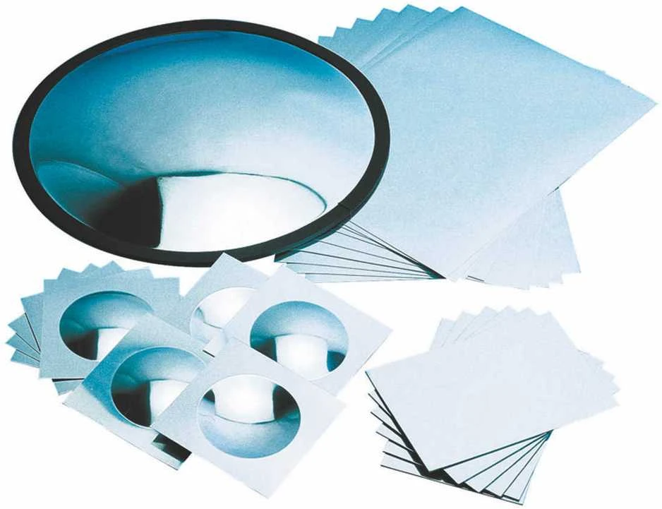 TICKIT plastikiniai veidrodžiai A6, 150x100 mm,10 vnt.