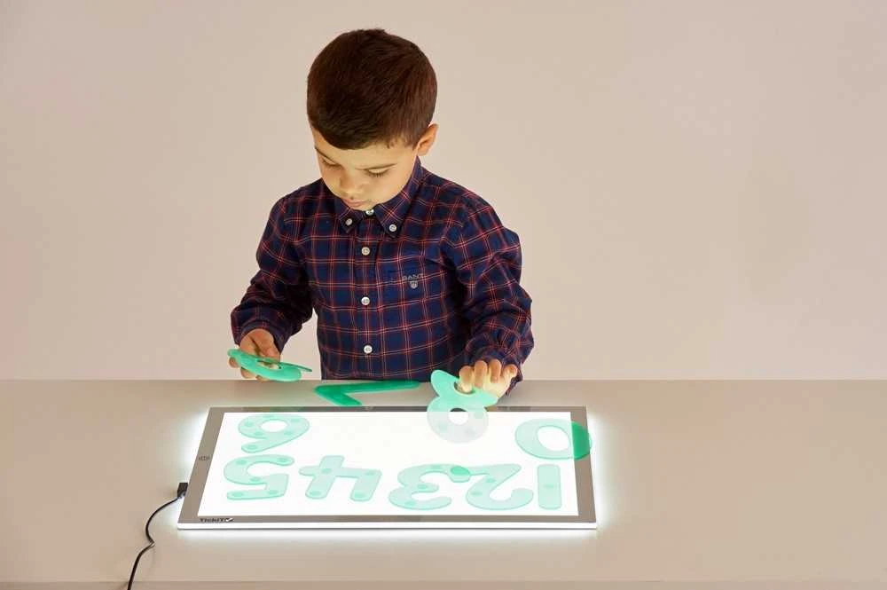 TICKIT silikoniniai skaičiai SILISHAPES, žali