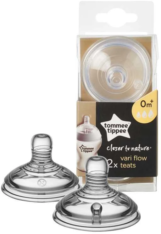 TOMMEE TIPPEE žindukai kintamos srovę EASI-VENT, 2 vnt., 42214051