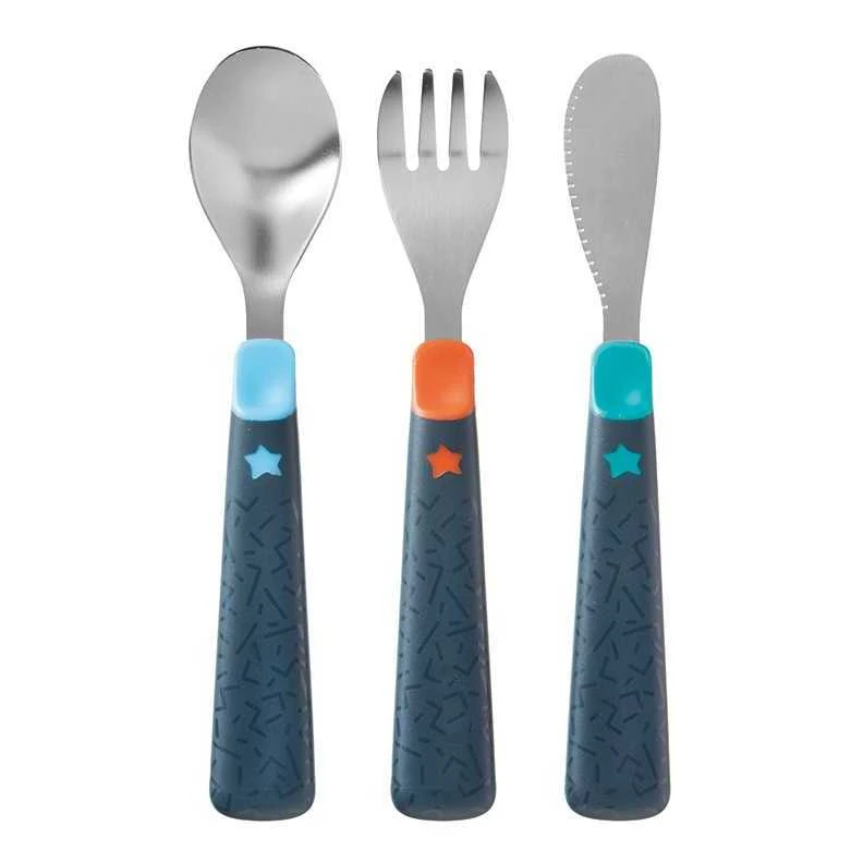 TOMMEE TIPPEE metalinių stalo įrankių rinkinys BIG KIDS, mix, 44718710