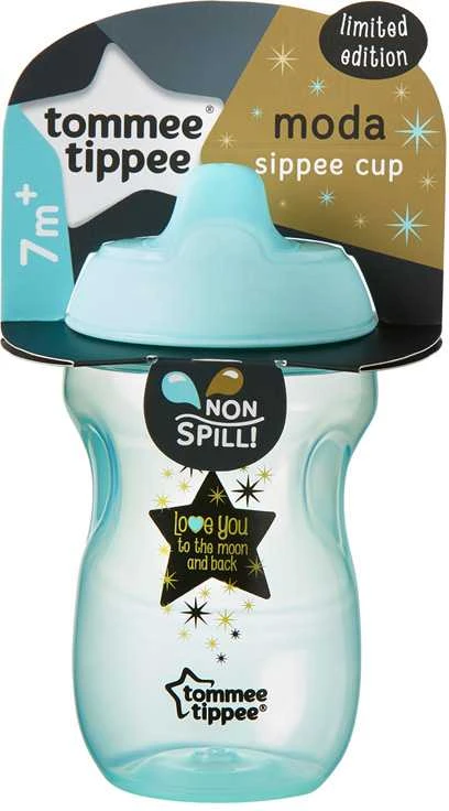 TOMMEE TIPPEE 300 ml. 7+ mėn. MODA SIPPEE puodelis, rožinis