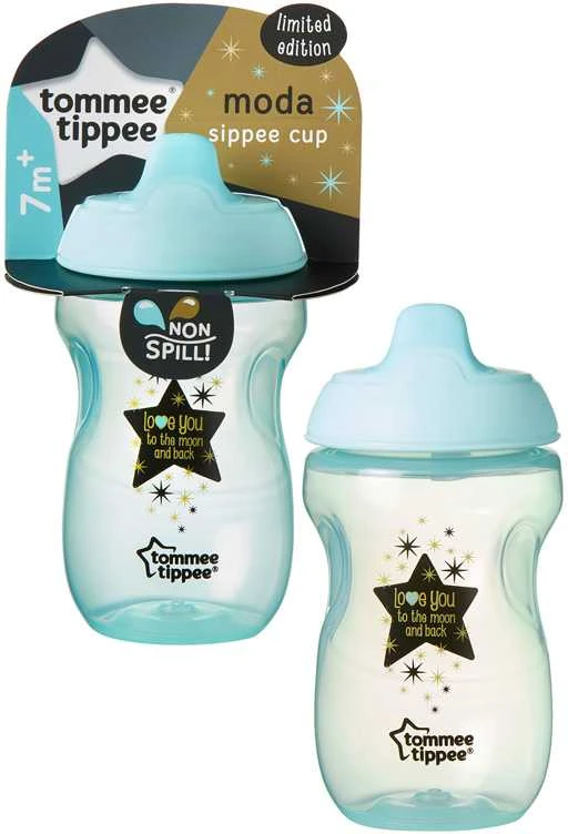 TOMMEE TIPPEE 300 ml. 7+ mėn. MODA SIPPEE puodelis, rožinis